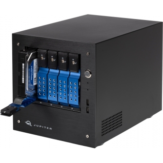 Citie diski & SSD - OWC JUPITER MINI NAS HIGH-PERFORM 10GBE, 5 BAY, 2X10GB + 2X1GB ETHERNET PORTS, 20TB JMIN0535R020H2 - быстрый