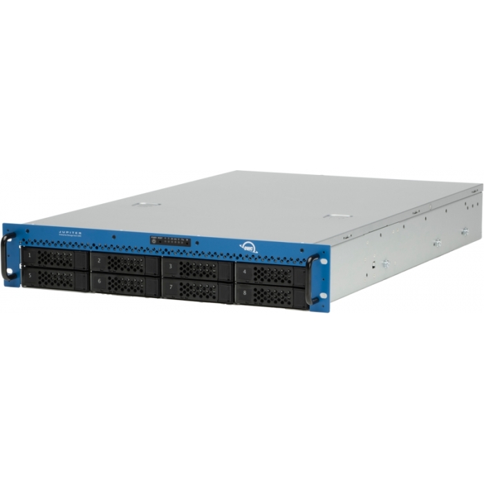 Hard drives & SSD - OWC JUPITER NAS CALLISTO 2S SSD 2U RACK/8 DRIVES NAS, DUAL 10GBE/40GBE&100GBE (QSFP+)128GB RAM/32TB JCAL0835R032H1S - quick order from manufacturer