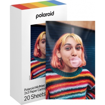 Fotopapīrs printeriem - POLAROID HI-PRINT GEN 2 CARTRIDGE 20 SHEETS 2X3 6355 - быстрый заказ от производителя