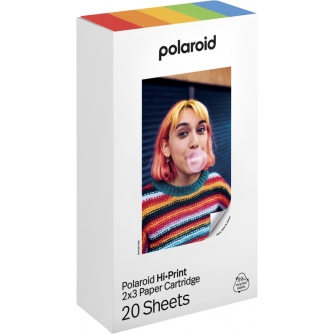 Fotopapīrs printeriem - POLAROID HI-PRINT GEN 2 CARTRIDGE 20 SHEETS 2X3 6355 - ātri pasūtīt no ražotāja