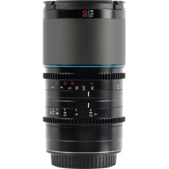 CINEMA Video objektīvi - SIRUI ANAMORPHIC LENS SATURN 50MM T2.9 1.6X CARBON FIBER FULL FRAME E-MOUNT (BLUE FLARE) SATURN E50B - 