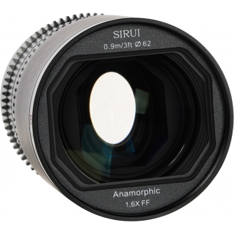 CINEMA Video Lenses - SIRUI ANAMORPHIC LENS SATURN 75MM T2.9 1.6X CARBON FIBER FULL FRAME E-MOUNT (BLUE FLARE) SATURN E75B - quick order from manufacturer