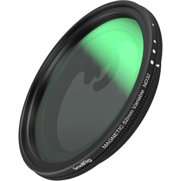 ND neitrāla blīvuma filtri - SMALLRIG 4386 MAGEASE MAGNETIC VND FILTER KIT ND2-ND32 (1-5 STOP) WITH M-MOUNT FILTER ADAPTER 52MM 4386B - ātri pasūtīt no ražotāja