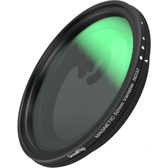 ND neitrāla blīvuma filtri - SMALLRIG 4386 MAGEASE MAGNETIC VND FILTER KIT ND2-ND32 (1-5 STOP) WITH M-MOUNT FILTER ADAPTER 52MM 