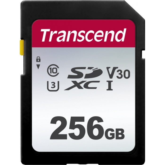 Atmiņas kartes - TRANSCEND SILVER 300S SDXC UHS-I U3 (V30) R100/W40 256GB TS256GSDC300S - быстрый заказ от производителя