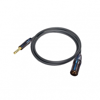 CanareL-2E5microphonecable4,6mm,XLR(M)JACKTRS(M)0,5m,BLKCA-2E5-MTRS-BLK-05