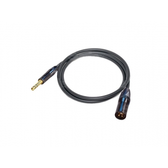 CanareL-2T2Smicrophonecable6,0mm,XLR(M)JACKTRS6,3mm0,5m,BLKCA-2TS-MTRS-BLK-05