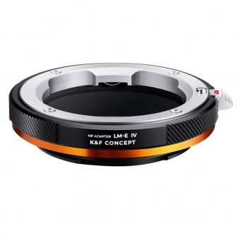 Objektīvu adapteri - K&F Concept 2022 New Design High Precision Lens Adapter Mount, L/M-E IV PRO KF06.516 - быстрый заказ от про