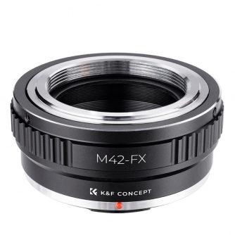 Adapters for lens - K&F Concept HIGH PRECISION LENS ADAPTER MOUNT,M42-FX KF06.058 - quick order from manufacturer