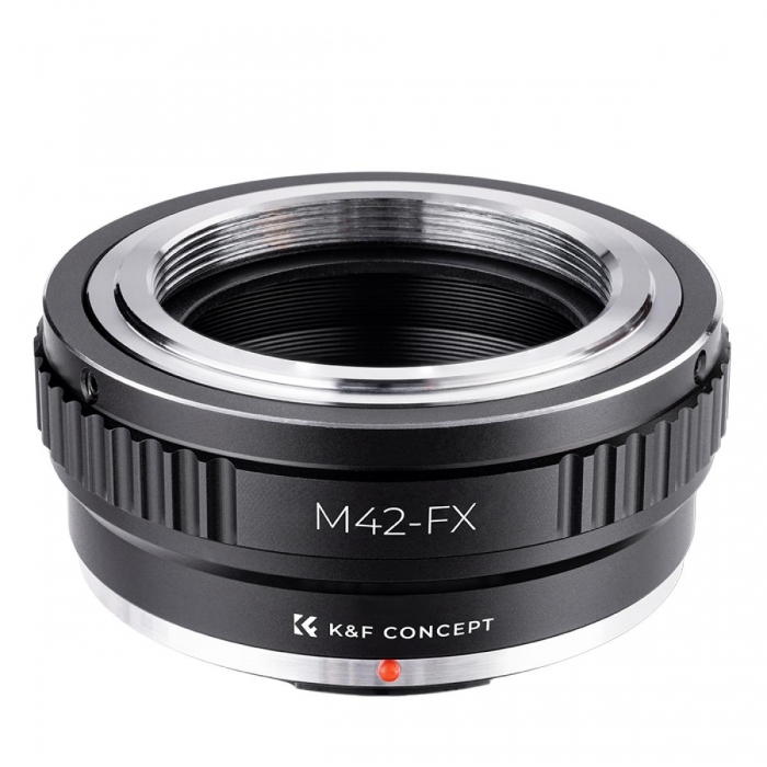 Objektīvu adapteri - K&F Concept HIGH PRECISION LENS ADAPTER MOUNT,M42-FX KF06.058 - ātri pasūtīt no ražotāja