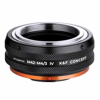 Adapters for lens - K&F Concept KF,M10126,HIGH PRECISION LENS ADAPTER,Anti reflectionM42-M4/3 IV PRO KF06.504 - quick order from manufacturer