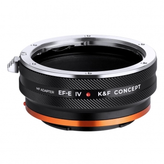 Objektīvu adapteri - K&F Concept KF,M12106,HIGH PRECISION LENS ADAPTER,Anti reflectionEOS-NEX IV PRO KF06.500 - быстрый заказ от