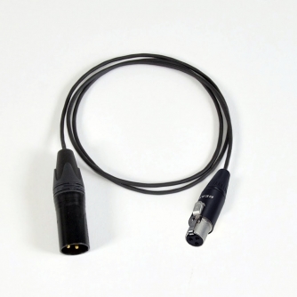 Audio cables, adapters - Canare Mini XLR (F) / XLR (M) audio cable - 1,0m CA-202-MF/M-1 - quick order from manufacturer