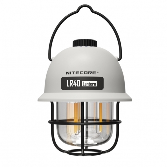 Lukturi - Nitecore LR40 - Multifunctional USB-C rechargeable camping lantern White LR40 white - ātri pasūtīt no ražotāja