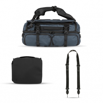 Jostas somas - WANDRD HEXAD ACCESS DUFFEL Aegean Blue Photo Bundle Duo + FREE Sling Strap HA45 BL 1 PB2 - быстрый заказ от произ