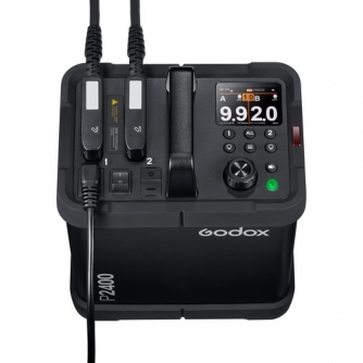 Studijas zibspuldzes ar ģeneratoru - Godox P2400 Studio Flash Power Pack for H2400P Head - ātri pasūtīt no ražotāja