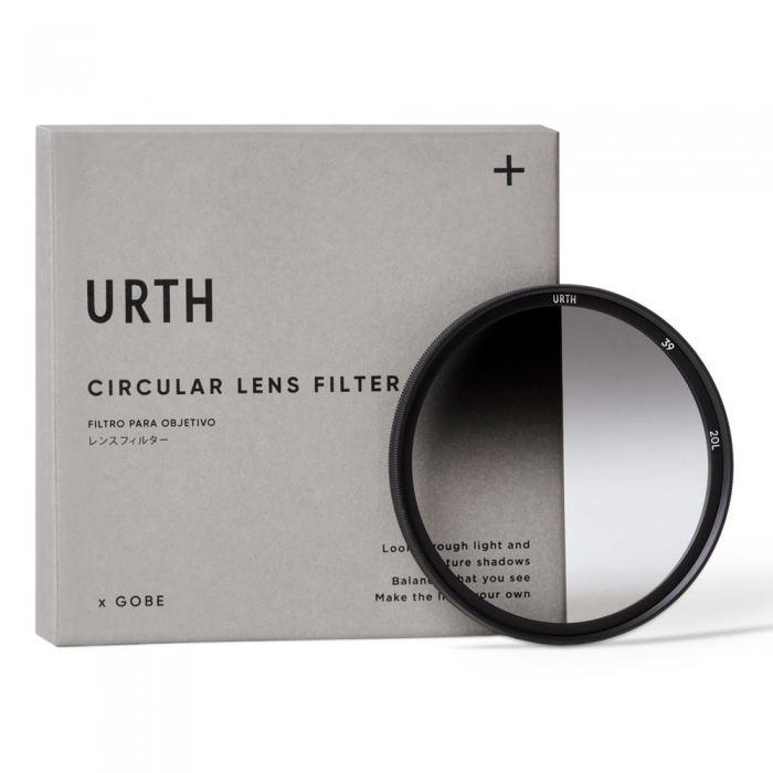 Gradient filtri - Urth 39mm Soft Graduated ND8 Lens Filter (Plus+) USGND8PL39 - быстрый заказ от производителя