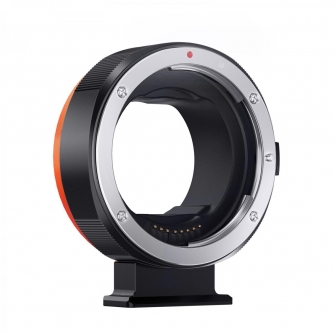 Objektīvu adapteri - K&F Concept Auto focus electronic lens adapter EF/EF-S-EOS R KF06.467 - быстрый заказ от производителя