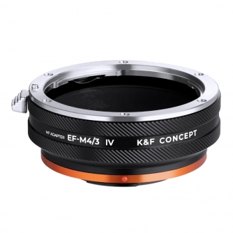 Objektīvu adapteri - K&F Concept KF,M12126,HIGH PRECISION LENS ADAPTER,Anti reflectionEOS-M4/3 IV PRO KF06.505 - ātri pasūtīt no ražotāja