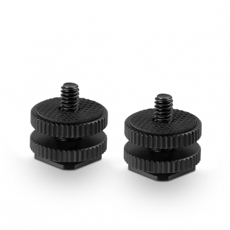 Accessories for rigs - SmallRig 1631 Cold Shoe Adapter with 3/8 naar 1/4 Schroefdraad (2 stuks) 1631 - quick order from manufacturer