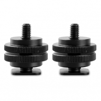 Accessories for rigs - SmallRig 1631 Cold Shoe Adapter with 3/8 naar 1/4 Schroefdraad (2 stuks) 1631 - quick order from manufacturer