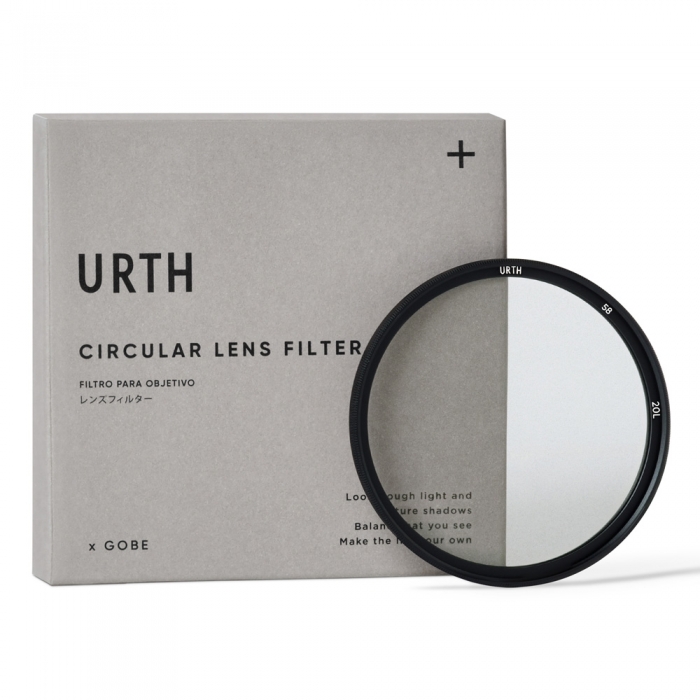 Soft filtri - Urth 58mm Ethereal 1/4Black Mist Lens Filter (Plus+) UDF14PL58 - быстрый заказ от производителя