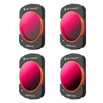 K&amp;F Concept DJI Osmo Pocket 3 Magnetic Filter 4 pcs Set (ND8/PL+ND16/PL+ND32/