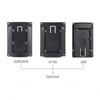 Statīvu aksesuāri - Feelworld LP-E6 Battery Plate for Feelworld 7" Monitors - ātri pasūtīt no ražotāja