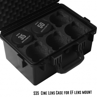 New products - Meike Super 35 Cine Lens Hard Case for EF/PL Mount 7 Lenses Case S35 7-LENS CASE - quick order from manufacturer