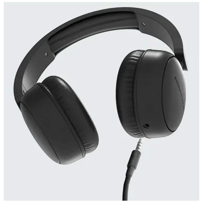 Headphones - Energy Sistem Soundspire Headphone Wired Over-Ear Microphone Black - buy today in store and with delivery