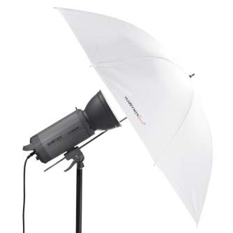 Umbrellas - Walimex pro Translucent Umbrella white, 84cm - quick order from manufacturer