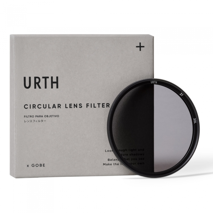 ND neitrāla blīvuma filtri - Urth 37mm ND4 (2 Stop) Lens Filter (Plus+) UND4PL37 - быстрый заказ от производителя