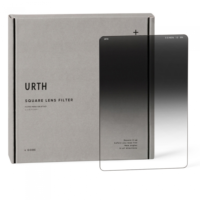 Graduated Filters - Urth 100 x 150mm Soft Graduated ND16 (4 Stop) Filter (Plus+) USQSGP100ND16 - quick order from manufacturer