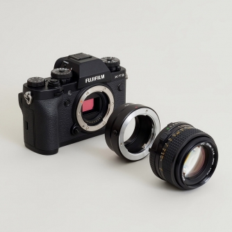 Objektīvu adapteri - Urth Lens Mount Adapter: Compatible with Minolta Rokkor (SR / MD / MC) Lens to Fujifilm X Camera Body ULMA 