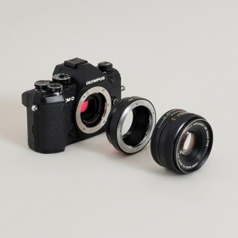 Objektīvu adapteri - Urth Lens Mount Adapter: Compatible with Konica AR Lens to Micro Four Thirds (M4/3) Camera Body ULMA AR M4/