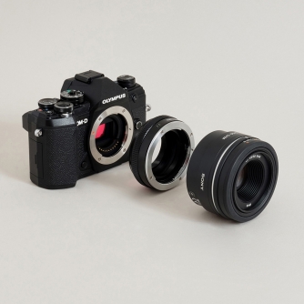 Objektīvu adapteri - Urth Lens Mount Adapter: Compatible with Sony A (Minolta AF) Lens to Micro Four Thirds (M4/3) Camera Body ULMA A M4/3 - ātri pasūtīt no ražotāja