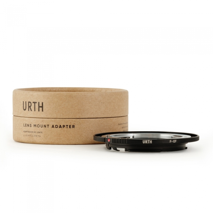 Objektīvu adapteri - Urth Lens Mount Adapter: Compatible with Nikon F Lens to Canon (EF / EF-S) Camera Body ULMA F EF - быстрый 