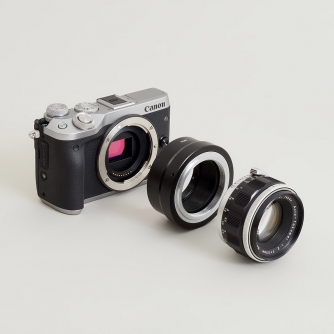 Binokļi - Urth Lens Mount Adapter: Compatible with M42 Lens to Canon EF-M Camera Body ULMA M42 EF M - ātri pasūtīt no ražotāja