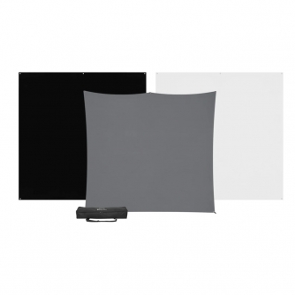 Westcott X Drop Pro 3 Pack Backdrop Kit (8x8) 815K