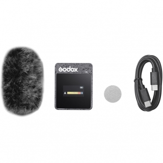 Wireless Lavalier Microphones - Godox MoveLink II TX Transmitter (Black) - quick order from manufacturer