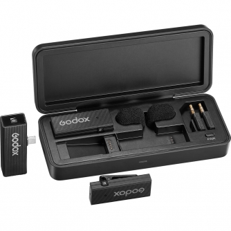 Wireless Lavalier Microphones - Godox MoveLink Mini USB Type-C UC Kit 2 (Black) - buy today in store and with delivery