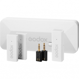 Wireless Lavalier Microphones - Godox MoveLink Mini UC Kit 2 Wireless Microphone System - quick order from manufacturer