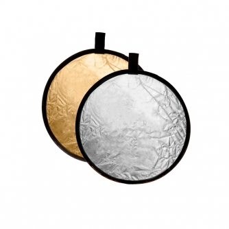 Saliekamie atstarotāji - Caruba Reflector 2-in-1 Gold & Silver - 45cm CRGS 45 - ātri pasūtīt no ražotāja