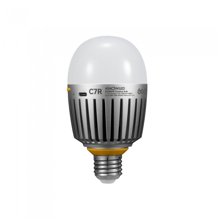 LED gredzenveida lampas - Godox C7RB KNOWLED RGBWW Creative Bulb (E27) C7RB - ātri pasūtīt no ražotāja