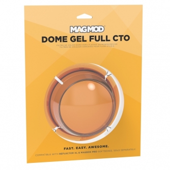 For product photography - MagMod XL Dome Gel Full CTO MMXDFULLCTOGEL01 - quick order from manufacturer