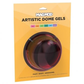 For product photography - MagMod XL Artistic Dome Gels MMXDARGEL01 - quick order from manufacturer