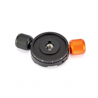 Camera Protectors - 3 Legged Thing Panoramic Clamp Universal Adapter without QR Plate Black / Copper PAN NKCL - quick order from manufacturer