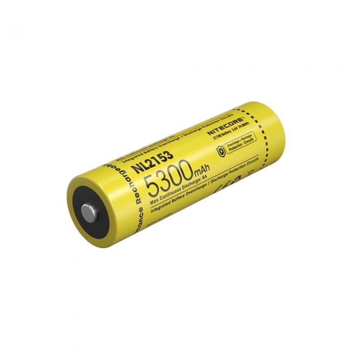 Camera Batteries - Nitecore NL2153 21700 Li-ion Battery 5300mAh 3.6V 19.08Wh - quick order from manufacturer