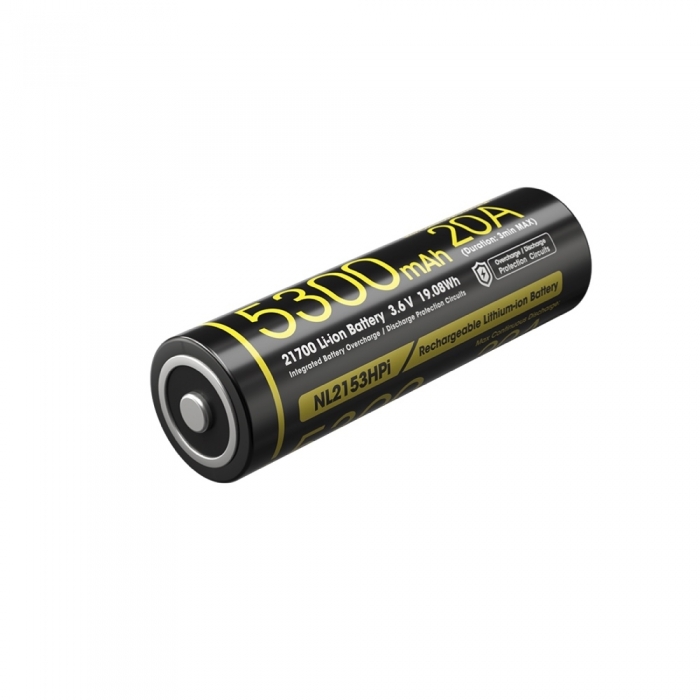 Camera Batteries - Nitecore NL2153HPi 5300mAh Rechargeable Battery for i4000R, P10iX, P20iX - quick order from manufacturer