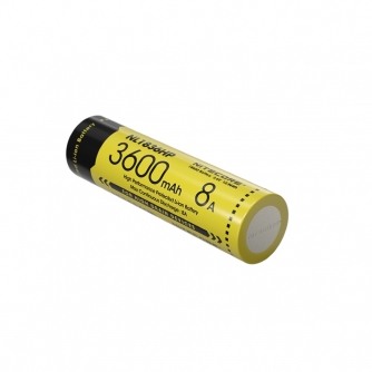 Kameru akumulatori - Nitecore NL1836HP 18650 Li-ion Battery (3600mAh, 8A) - ātri pasūtīt no ražotāja